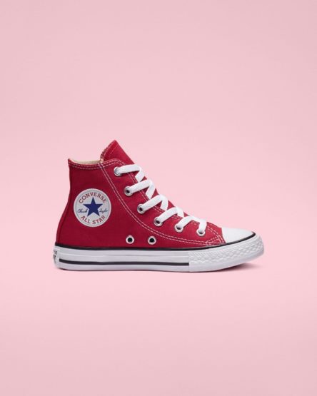 Tenisi Inalti Baieti Converse Chuck Taylor All Star Clasici Rosii | RO 0WZXA914